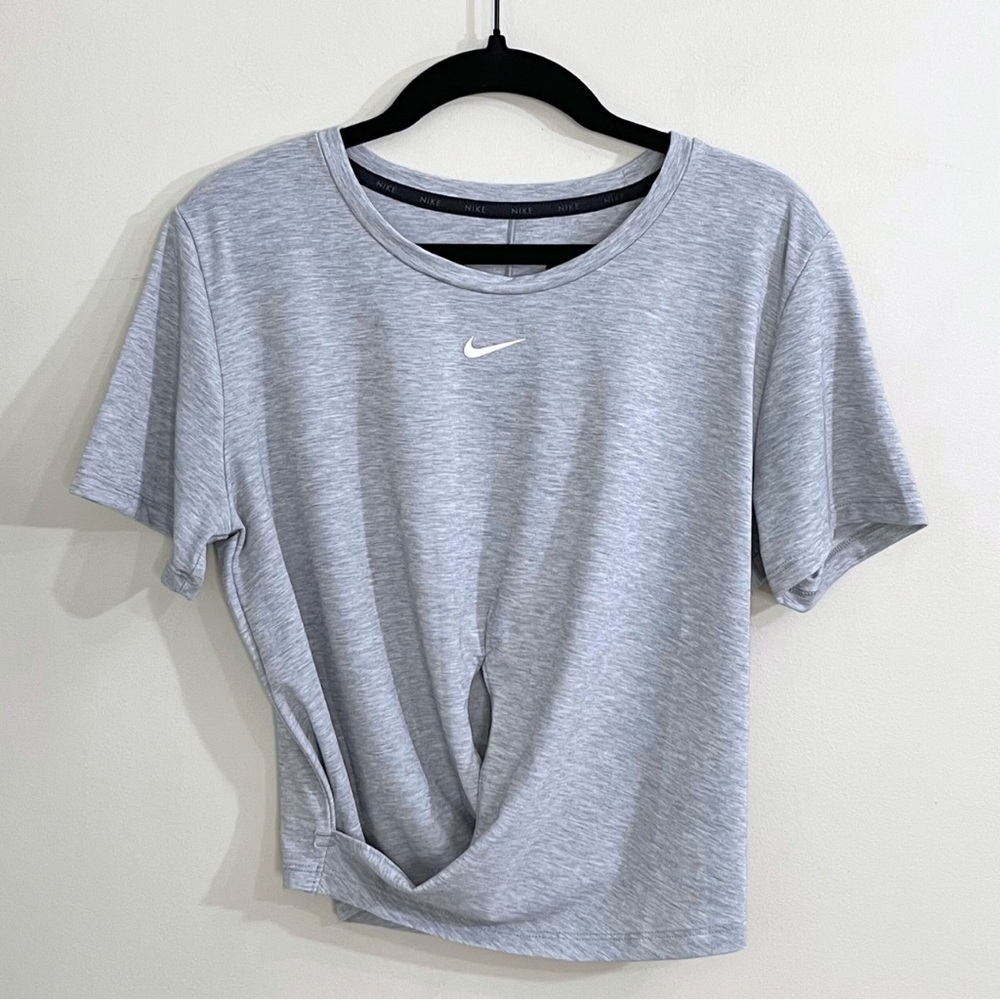 Nike One Training Luxe Dri-FIT Twist Hem Tee